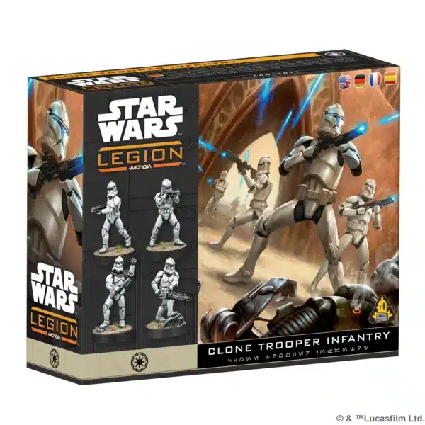 Star wars Legion : Clone Troopers Infantry est la prochaine sortie pour Star Wars Legion et sa nouvelle version de ce jeu fantastique