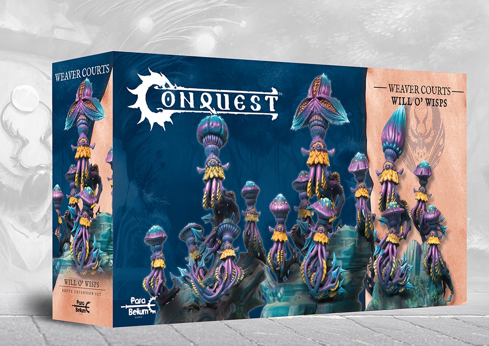 Conquest Weaver Courts: Will o'wisps est une nouvelle unité de la 10 eme faction de conquest inspirée des saisons