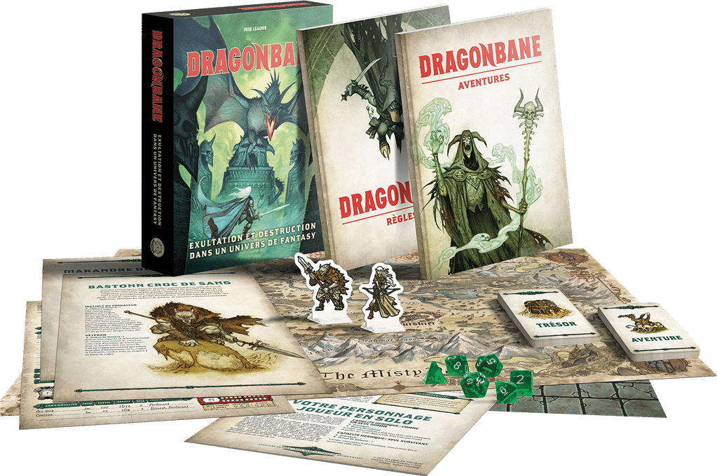 Dragonbane, ce nom ne vous dit probablement rien, et pourtant, c’est le jeu de rôles (adapté aussi sur écrans) emblématique venu de Suède