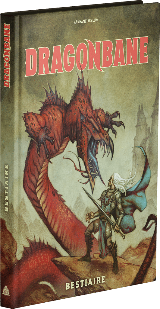 Dragonbane - Bestiaire est un supplémnet pour le jeu de rôle sur table de fantasy classique, plein de magie, de mystère et d'aventure, Dragonbane.