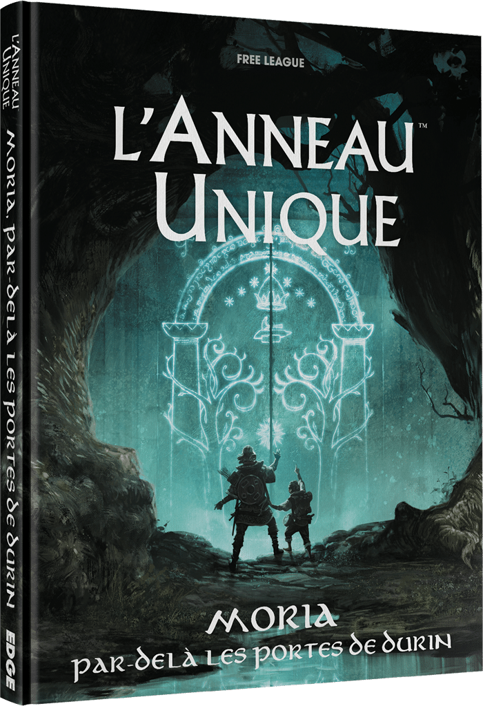 Oserez-vous braver les ténèbres qui règnent sur l’immensité des tunnels de l’ancien royaume nain, avec le supplément Moria, par-delà les Portes de Durin