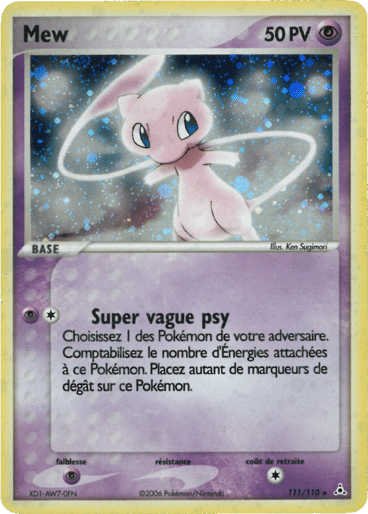 La carte à l'unité Pokémon est un moyen simple et original de collectionner votre série préféré. Les cartes sont protégées.