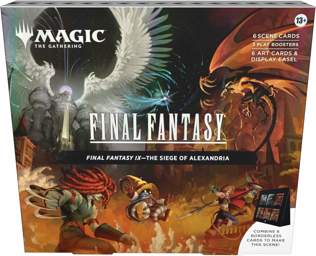 Final Fantasy Scene Box accompagne la sortie de cette collaboration entre l'univers du jeu vidéo et cet incontournable jeu de cartes