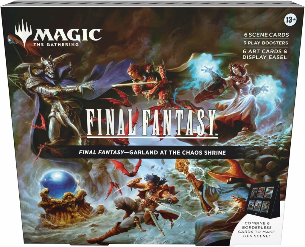 Final Fantasy Scene Box accompagne la sortie de cette collaboration entre l'univers du jeu vidéo et cet incontournable jeu de cartes
