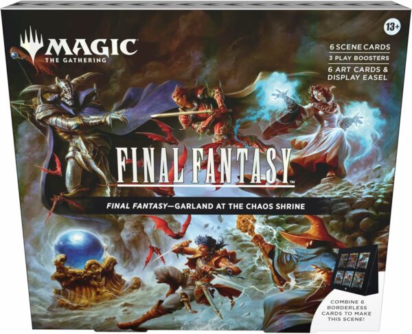 Final Fantasy Scene Box accompagne la sortie de cette collaboration entre l'univers du jeu vidéo et cet incontournable jeu de cartes