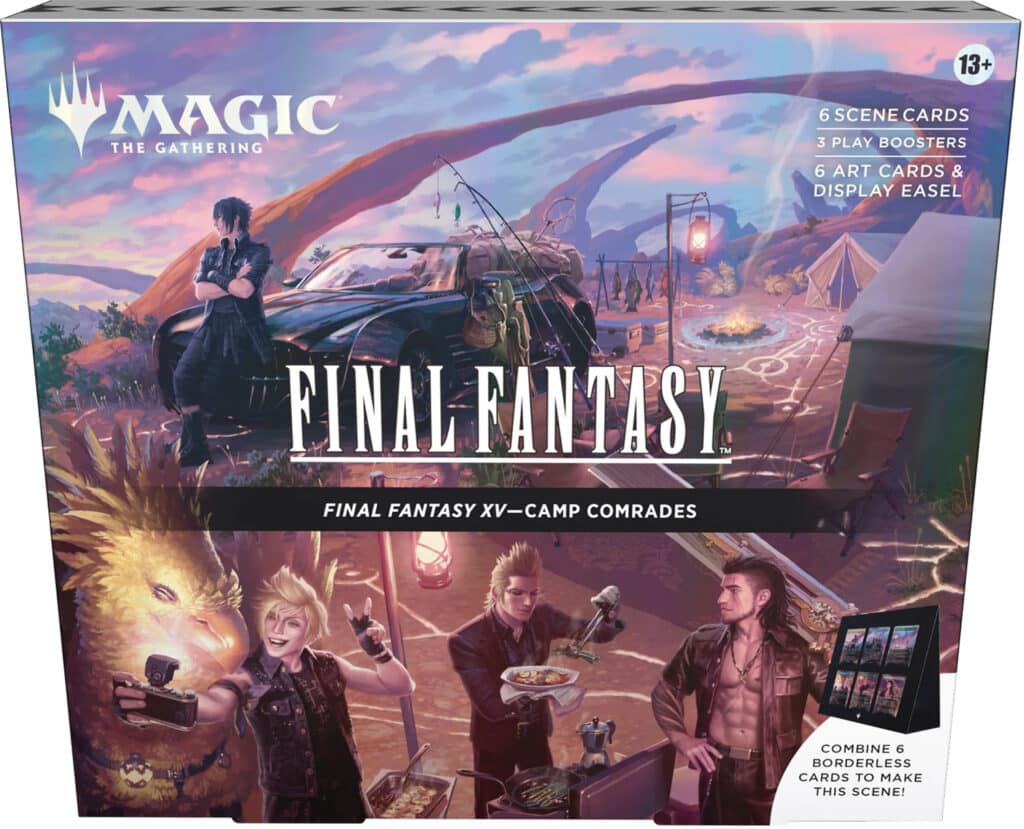 Final Fantasy Scene Box accompagne la sortie de cette collaboration entre l'univers du jeu vidéo et cet incontournable jeu de cartes