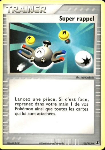 La carte à l'unité Pokémon est un moyen simple et original de collectionner votre série préféré. Les cartes sont protégées.