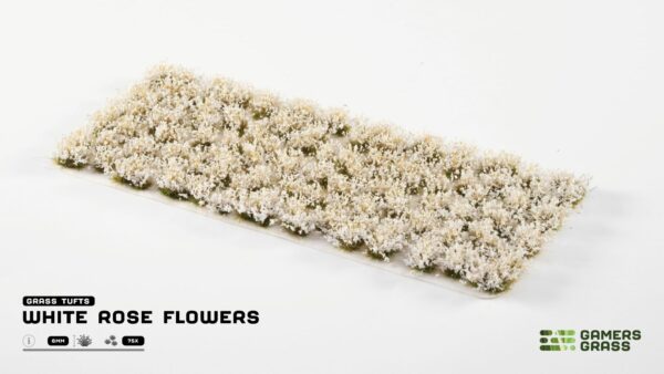 GamersGrass White Rose Flowers – Image 2