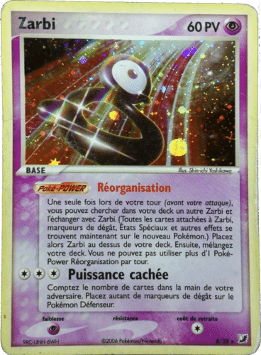 La carte à l'unité Pokémon est un moyen simple et original de collectionner votre série préféré. Les cartes sont protégées.