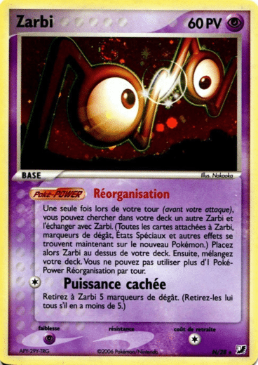 La carte à l'unité Pokémon est un moyen simple et original de collectionner votre série préféré. Les cartes sont protégées.