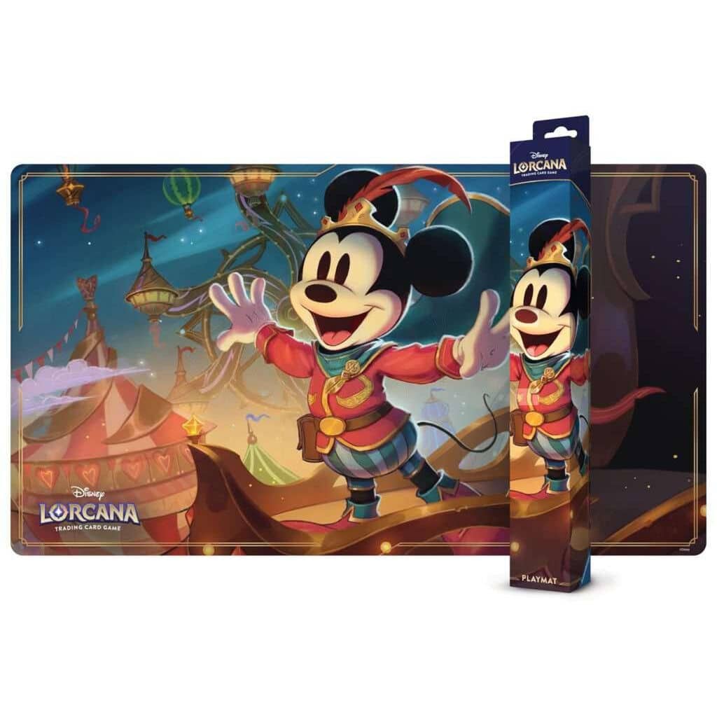 Disney Lorcana : Chapitre 10 : Tapis de jeu Disney est un excellent moyen de collectionner ce chapitre avec ses nouveaux mecanismes de jeu