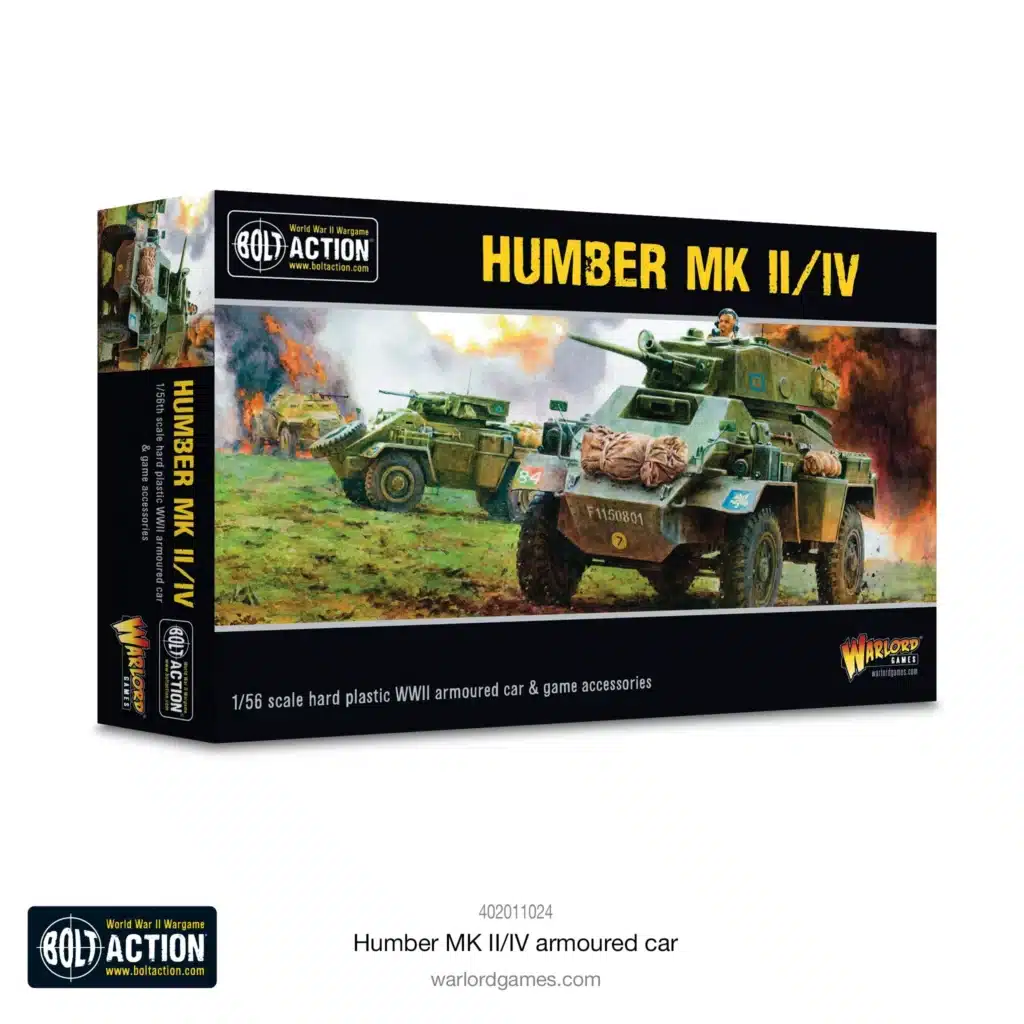 Bolt Action Humber MK II/IV vous permettent de revivre la bataille emblématique des Ardennes ou autre batailles de la deuxieme guerre mondiale