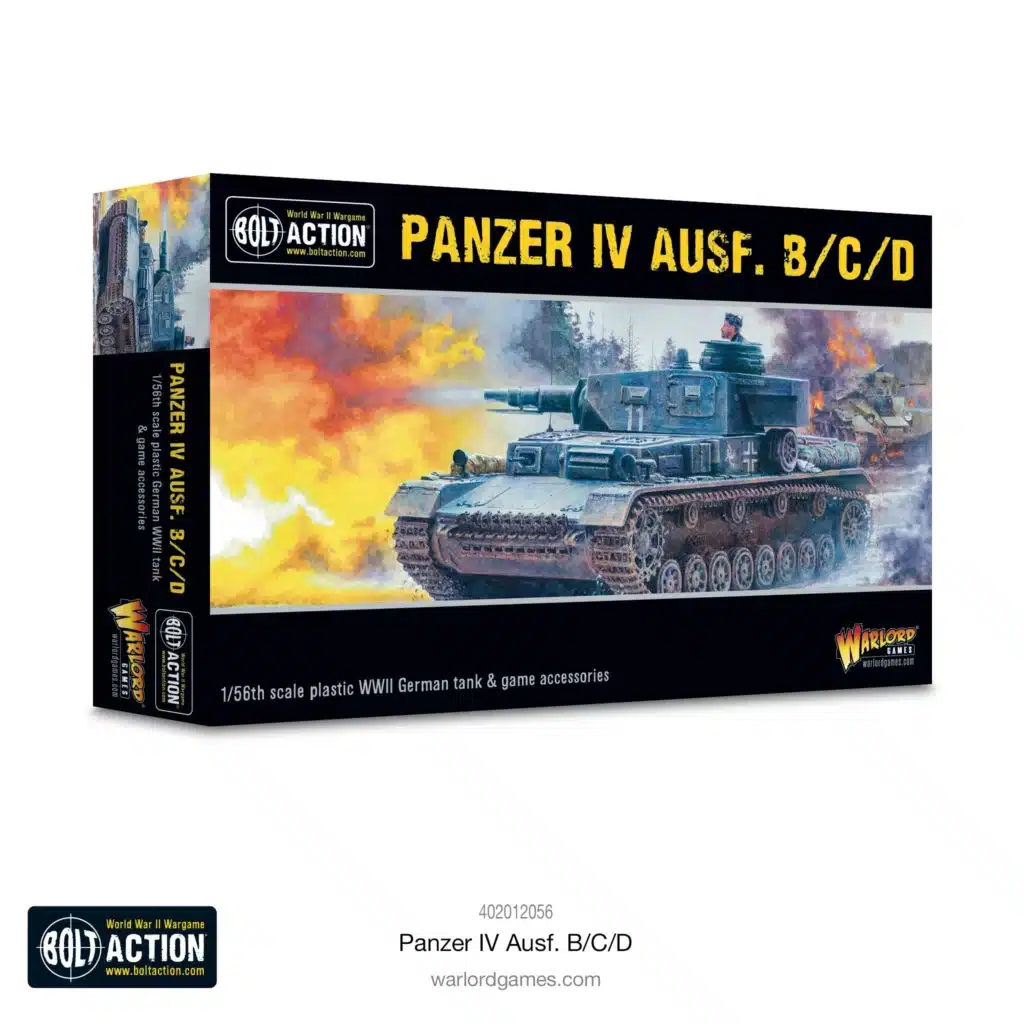 Bolt Action German Panzer IV Ausf. B/C/D  vous permet de revivre les batailles entre les pilotes de chars emblématiques de la deuxieme guerre mondiale