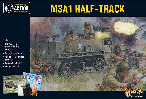 Bolt Action M3A1 Half-track fait partie des nouvelles sorties pour l'armée rouge dans le cadre de la 3 eme edition de bolt action