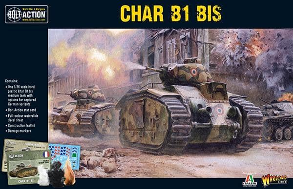 Bolt Action Char B1 bis et tous les autres starters vous permettent de revivre la bataille emblématique des Ardennes de la deuxieme guerre mondiale