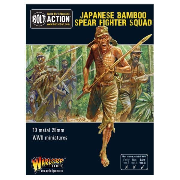 Bolt Action Japanese Bamboo Spear Fighter squad vous permettent de revivre la bataille emblématique des Ardennes de la deuxieme guerre mondiale