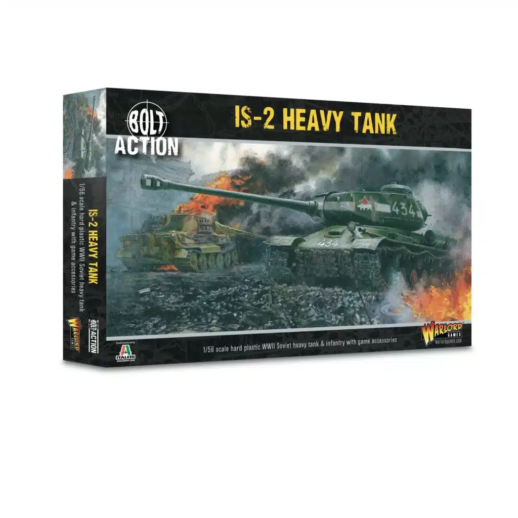 Bolt Action Plastic IS-2 Heavy Tank fait partie des nouvelles sorties pour l'armée rouge dans le cadre de la 3 eme edition de bolt action