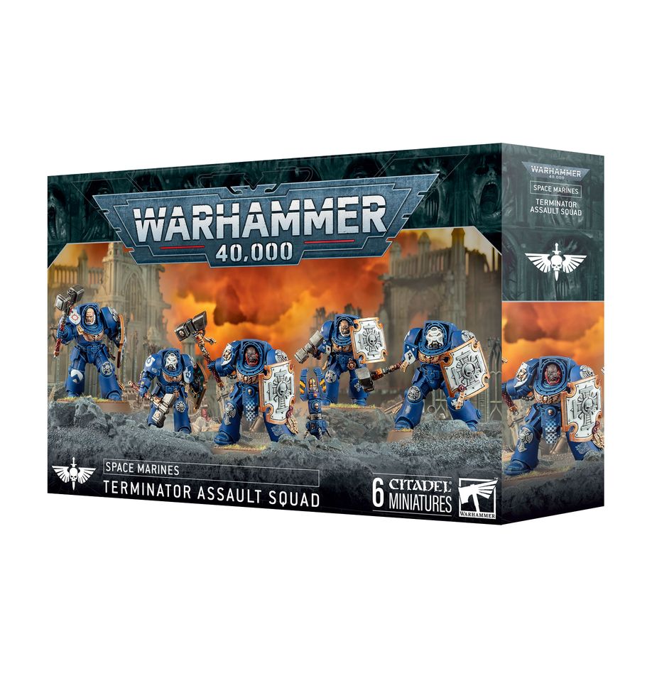 Space Marines Escouade d'assaut terminator est une nouveauté de decembre , hommage aux vétérans et héros de votre Chapitre.