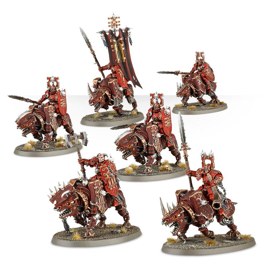 Découvrez les Blades of Khorne Mighty Skullcrushers une unité brutale et redoutable sur le champ de bataille