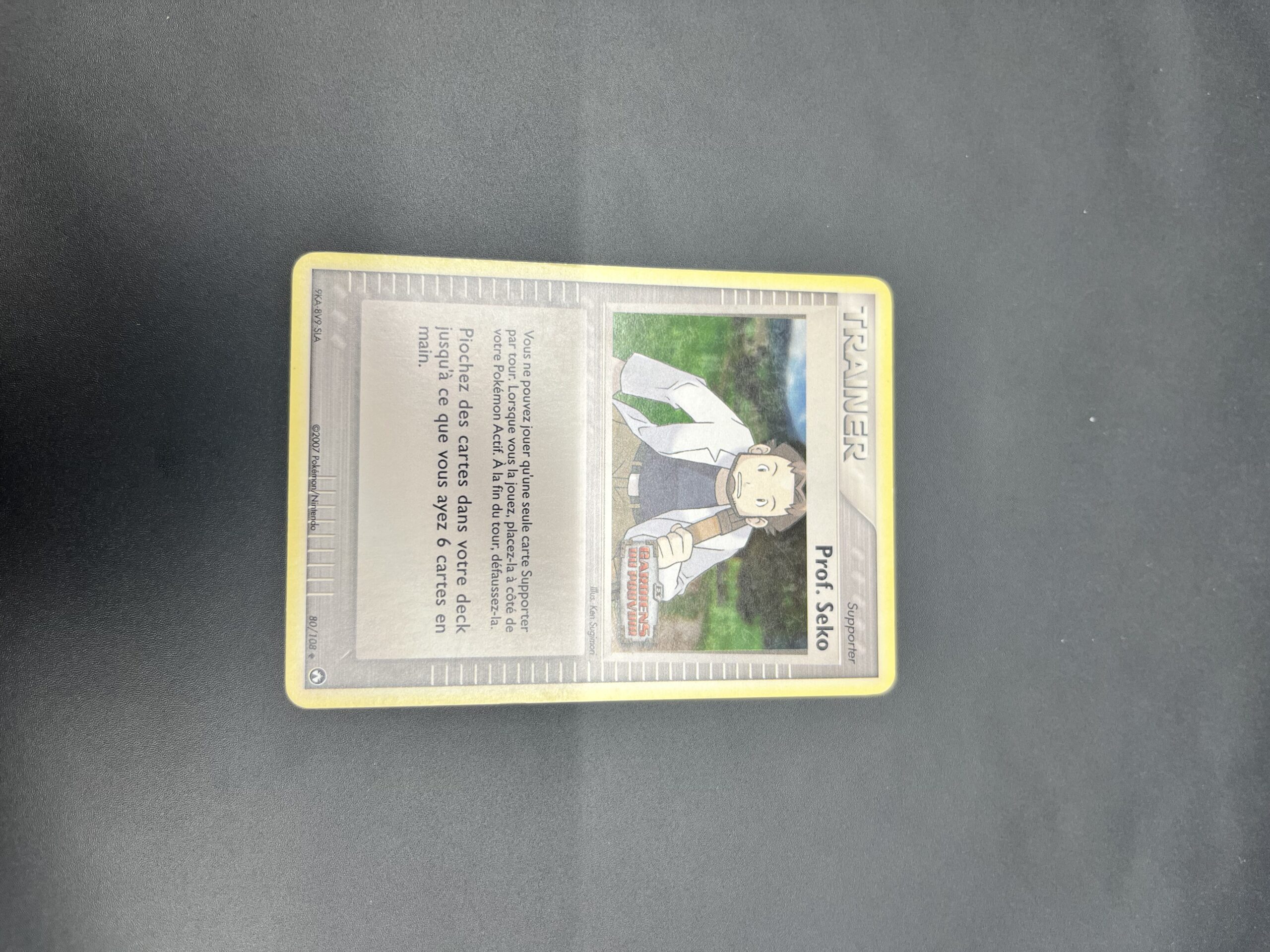 Prof. Seko reverse 80/108 Gardiens du pouvoir – Image 2