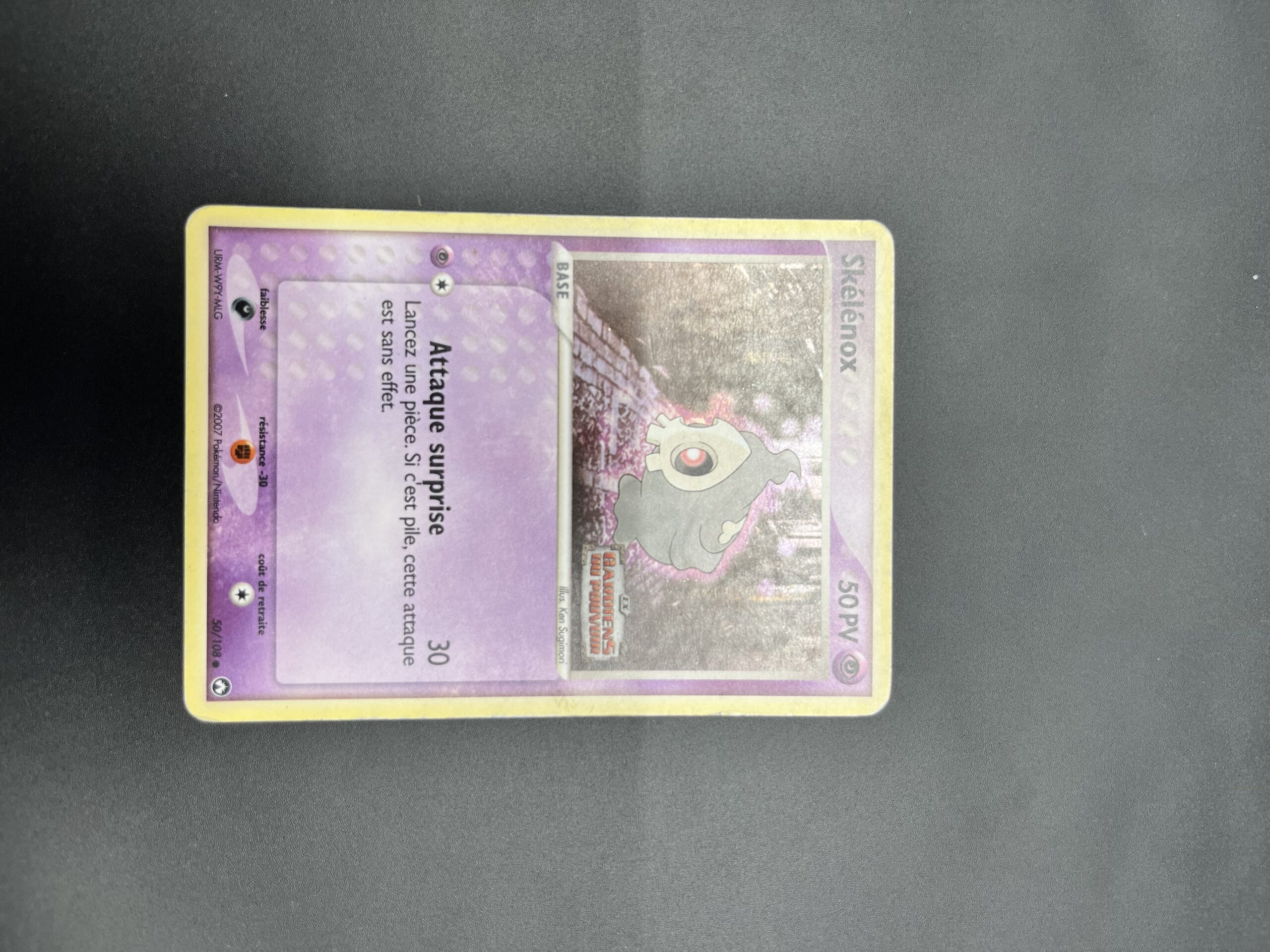 Skélénox reverse 50/108 Gardiens du pouvoir – Image 2