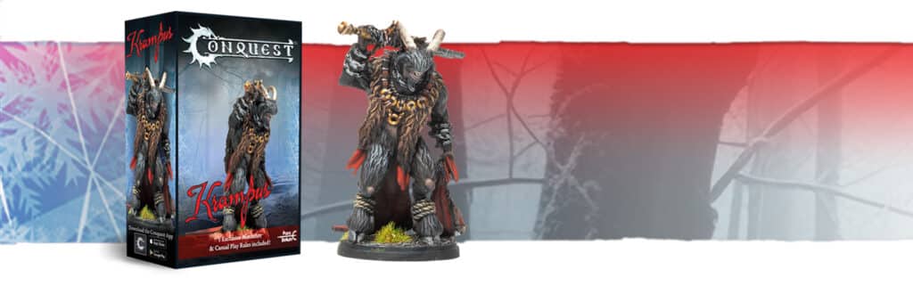 Conquest Krampus  est une figurine exclusive de parabellum