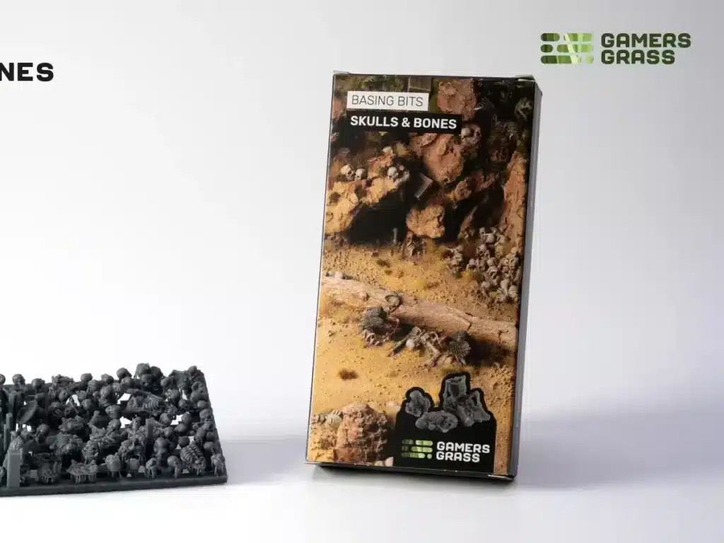 GamersGrass Skulls & Bones Basing Bits est la nouveauté de Gamersgrass , ce specialiste mondial de la fabrication de touffes et accessoires