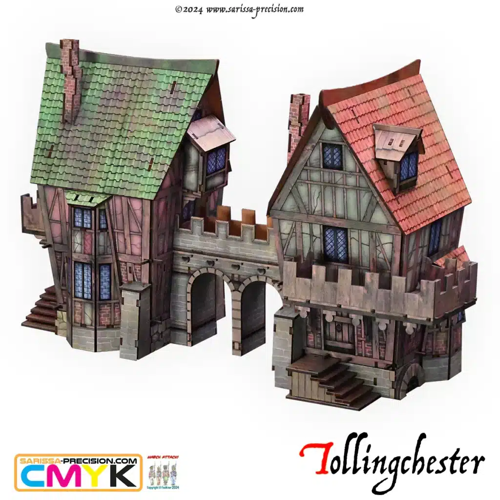 Grand Rack Walk de Tollingchester et entrez dans la cité de Tollingchester, une ville pleine de charme, de ruelles pavées