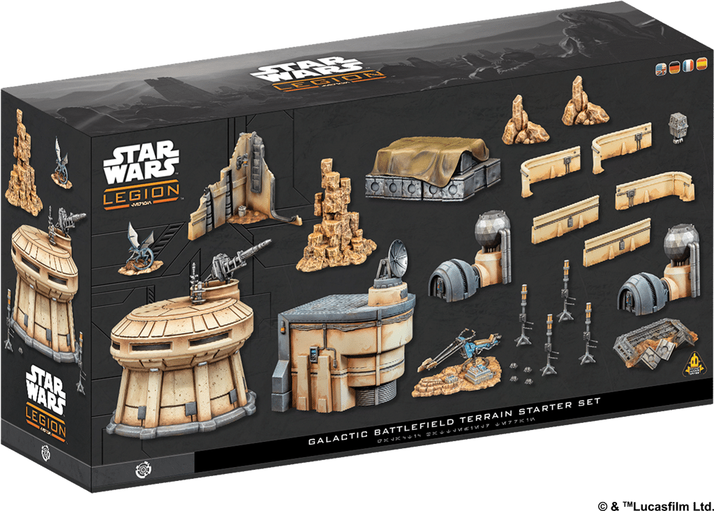 Idéal pour habiller rapidement vos tables de star wars legion , ce set de décor sera parfait pour vous vous aurez besoin surement de tapis également