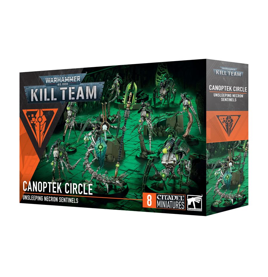 Modifiez le champ de bataille à votre guise et exploitez sa puissance pour arriver à vos fins avec la Kill Team V3 : Canoptek Circle