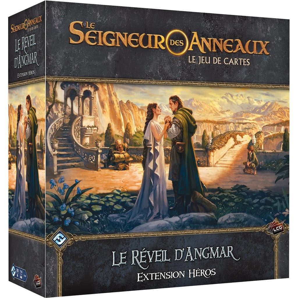 Le Réveil d'Angmar - Extension Héros permet d'améliorer vos decks pour n'importe quel scénario ou campagne. Retrouvez 8 héros et plus de 200 cartes joueurs