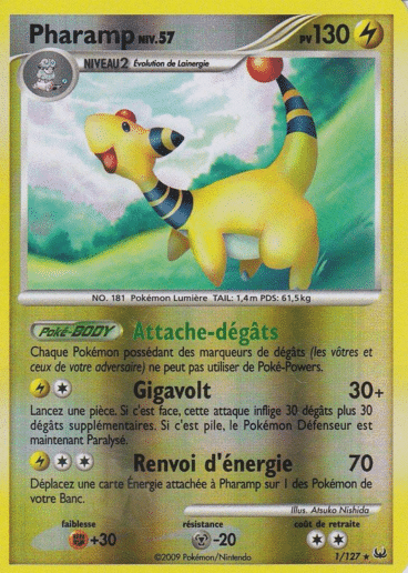 La carte à l'unité Pokémon est un moyen simple et original de collectionner votre série préféré. Les cartes sont protégées.