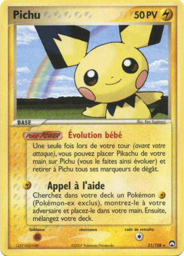 La carte à l'unité Pokémon est un moyen simple et original de collectionner votre série préféré. Les cartes sont protégées.