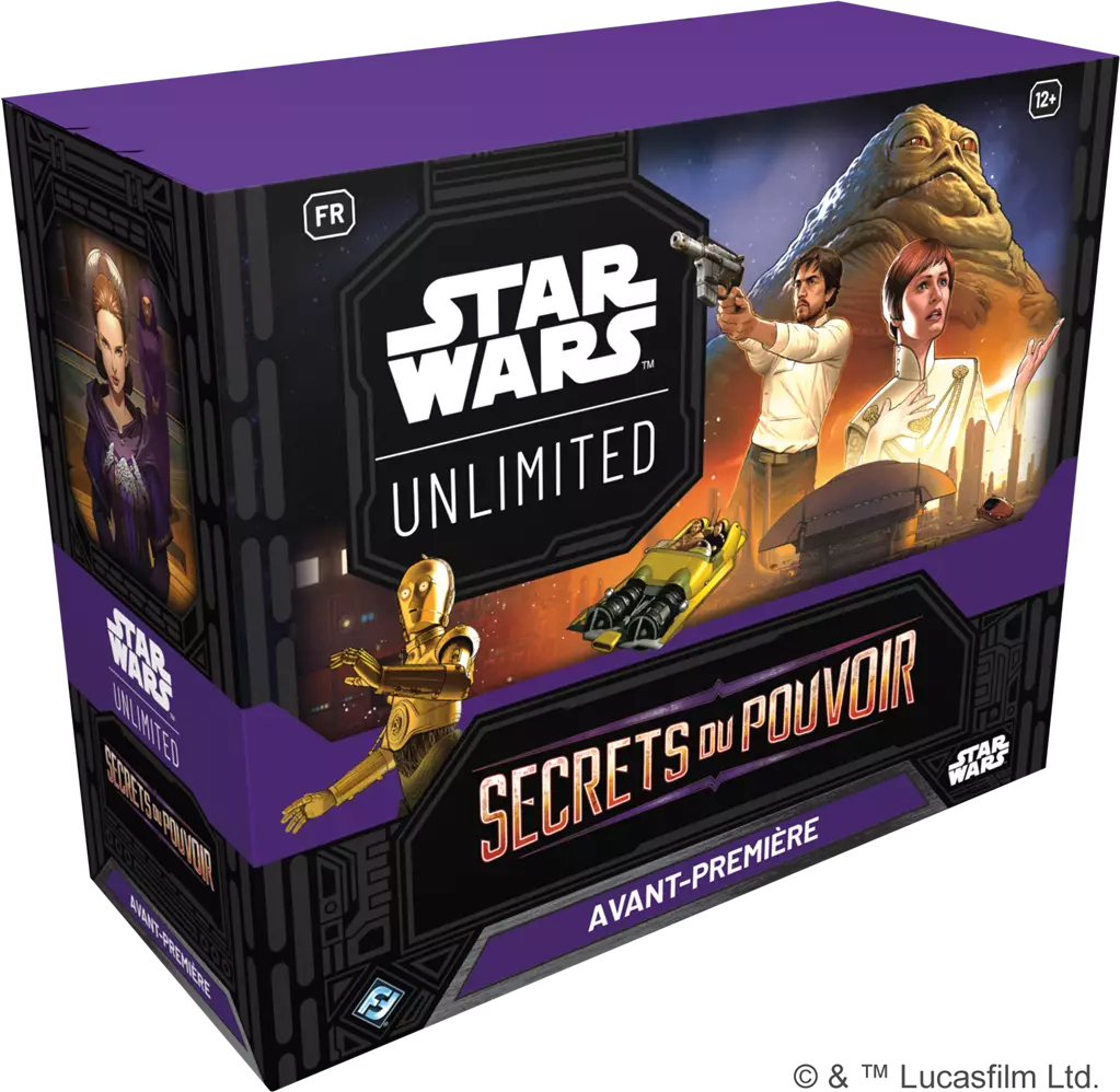 Secrets du pouvoir est la 6 eme edition du formidable jeu de cartes Star Wars Unlimited , découvrez le SWU Saison 6 Pack d'avant première