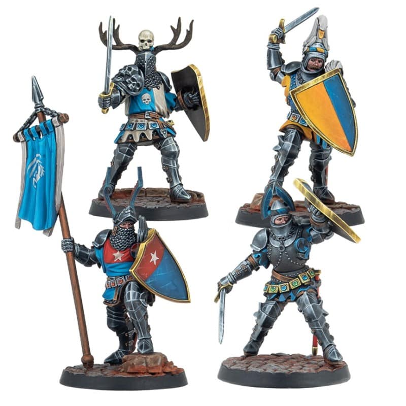 Warcrow Foot Knights est la nouvelle extension pour ce superbe jeu de figurines finement sculptées distribué par Legion Distribution