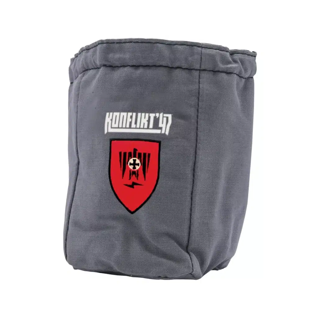 Konflikt '47 Axies Dice bag g est l'une des sorties qui accompagne le nouveau starter du jeu de warlord games appelé konflikt 47