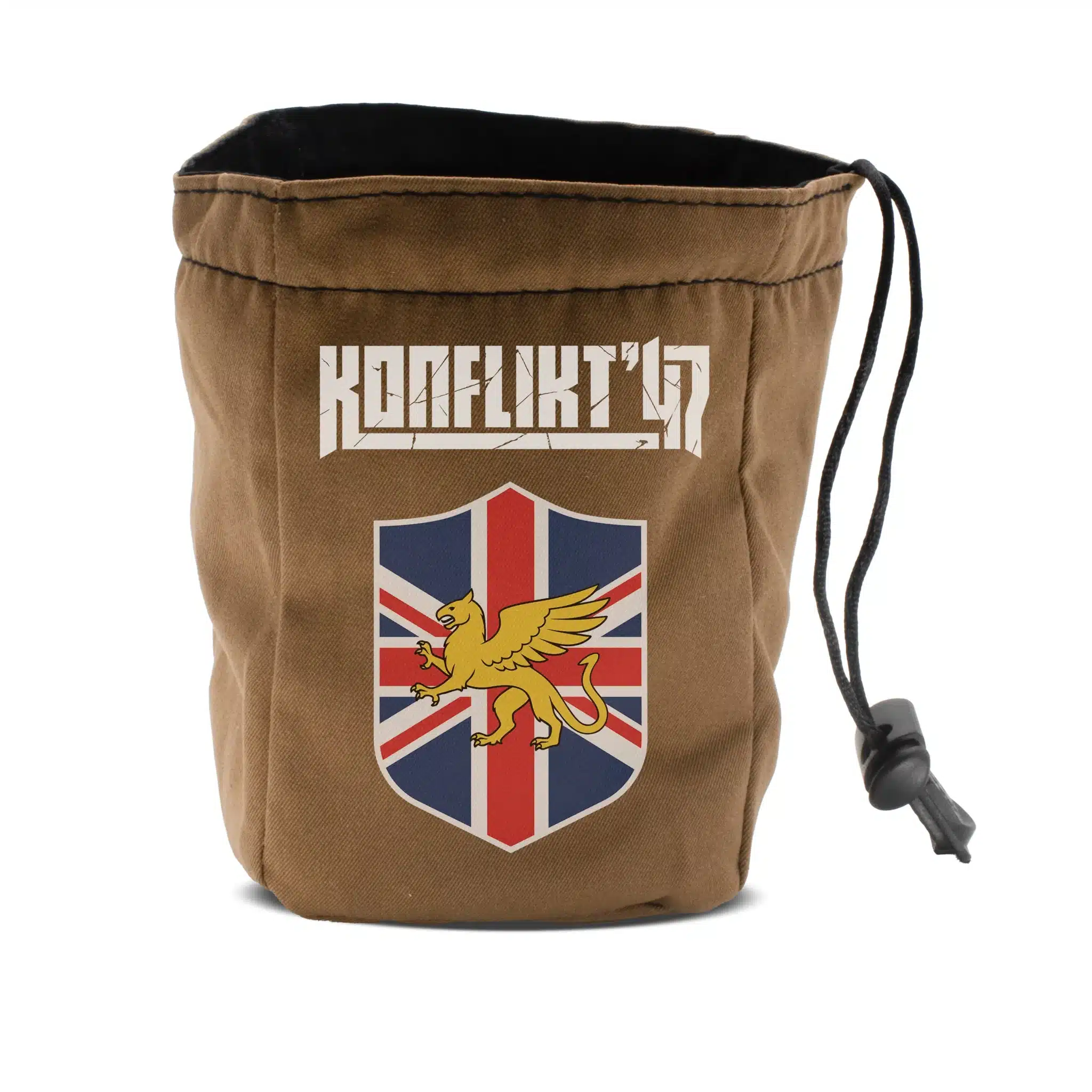 Konflikt '47 British Commonwealth Dice bag est l'une des sorties qui accompagne le nouveau starter du jeu de warlord games appelé konflikt 47