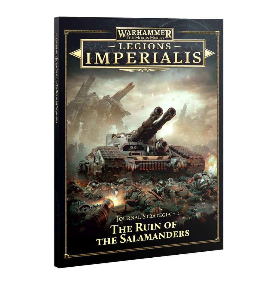 Découvrez la Legion Imperialis : Journal strategia: Ruins of the Salamanders , une superbe boite pour commencer ou compléter une force des Legiones Astartes