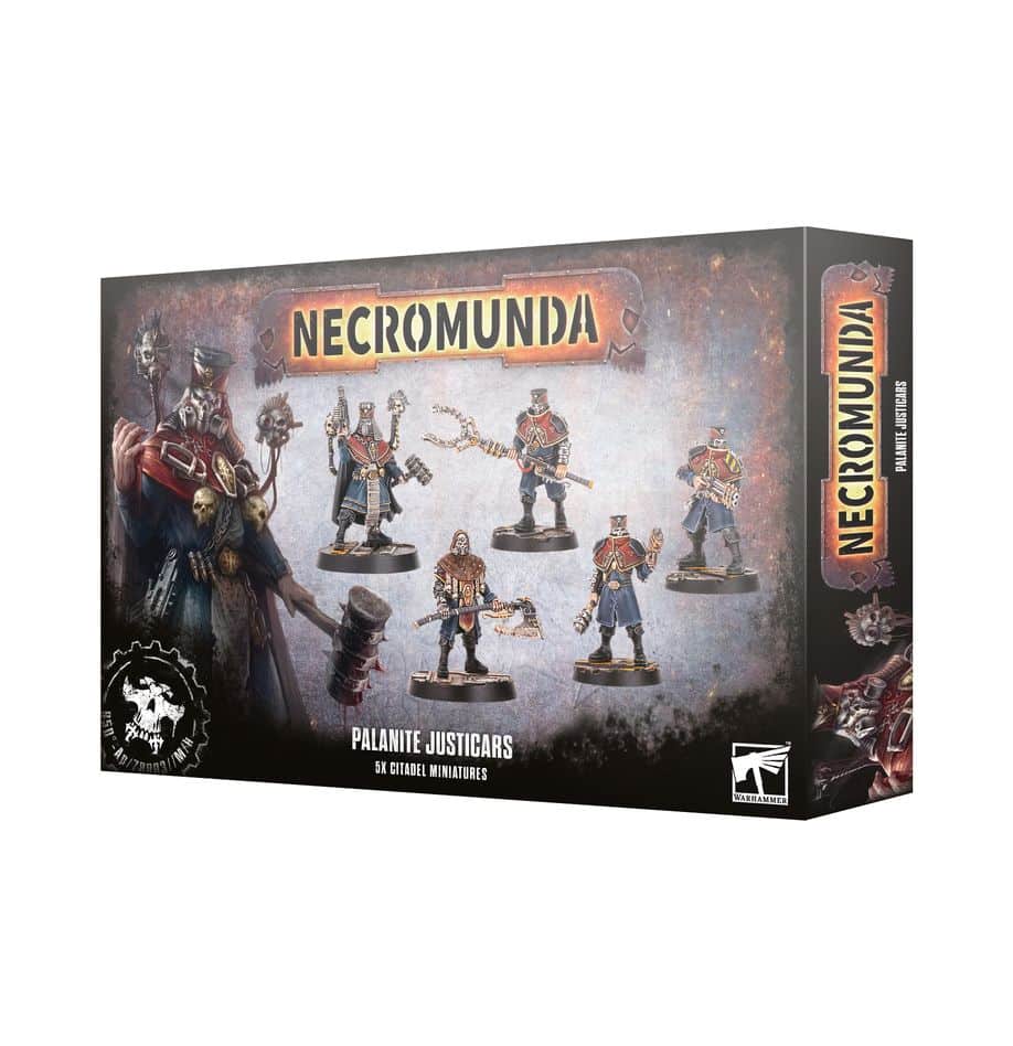 Necromunda: Palanite Justicars est la nouvelle sortie pour ce superbe dungeon crawler fantastique d'affontements de bandes