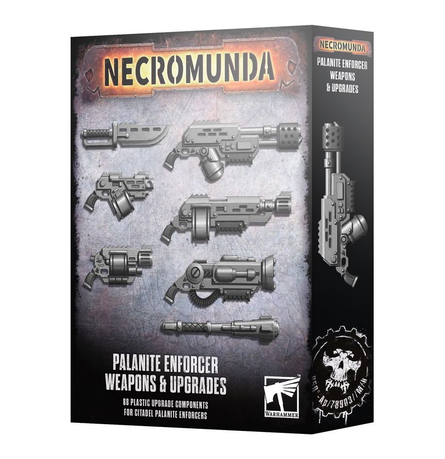 Necromunda: Enforcer Weapons and upgrades est la nouvelle sortie pour ce superbe dungeon crawler fantastique d'affontements de bandes