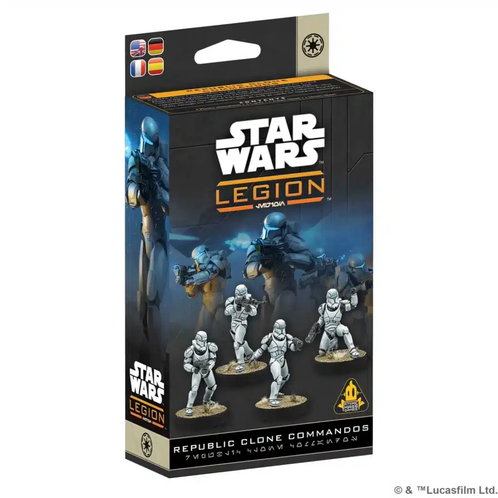Star Wars: Legion Republic Clone Commandos est la prochaine sortie pour Star Wars Legion et sa nouvelle version de ce jeu fantastique