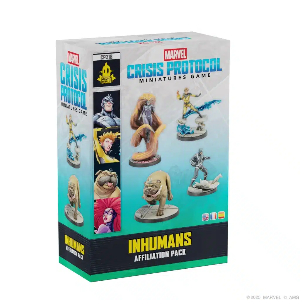 Marvel: Crisis Protocol – Inhumans Affiliation Pack de nouveaux personnages pour le jeu de figurines Marvel Crisis Protocol , a découvrir absolument