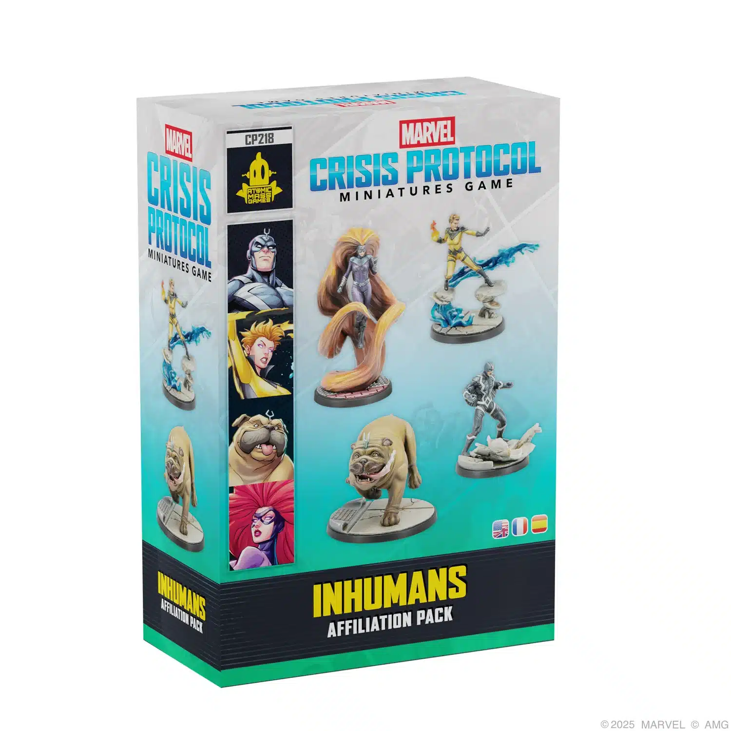 Marvel: Crisis Protocol – Inhumans Affiliation Pack de nouveaux personnages pour le jeu de figurines Marvel Crisis Protocol , a découvrir absolument