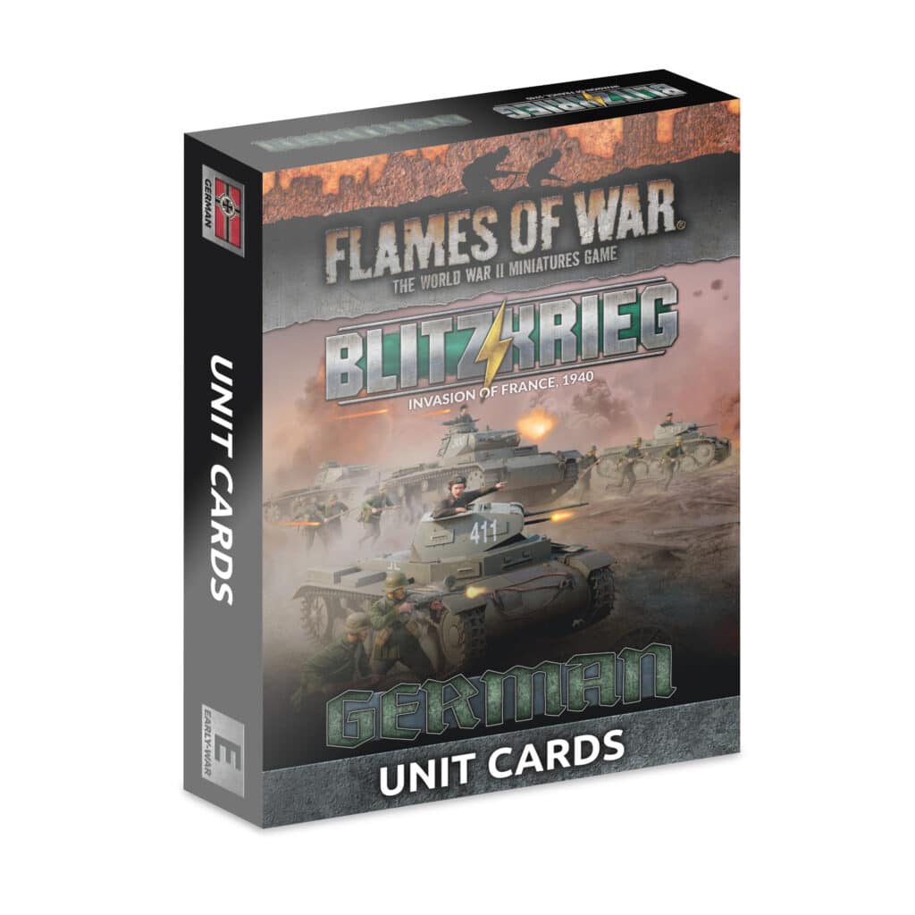 Blitzkrieg French Unit Cards (x41 Cards) fait partie des nouveautées de cette superbe sortie si chère aux français de Flames of War Early War