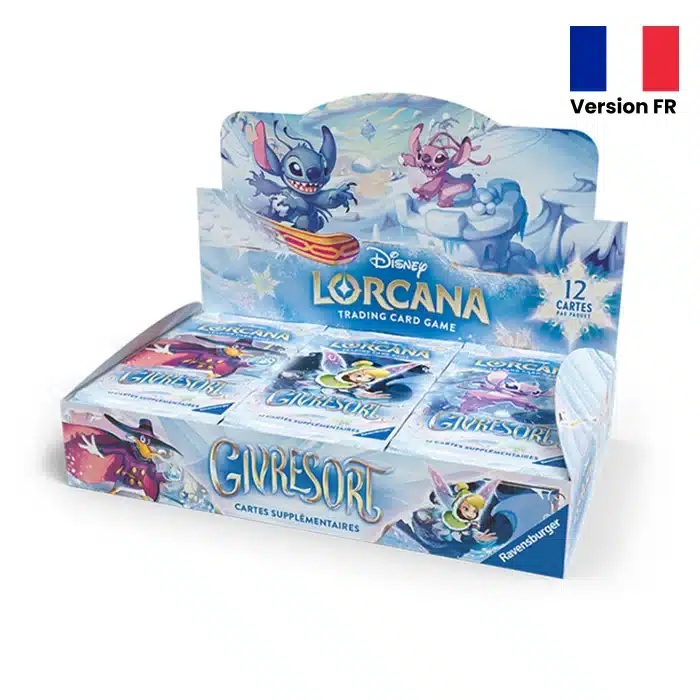 Disney Lorcana : Display Chapitre 11 Givresort est un excellent moyen de collectionner ce superbe nouveau chapitre