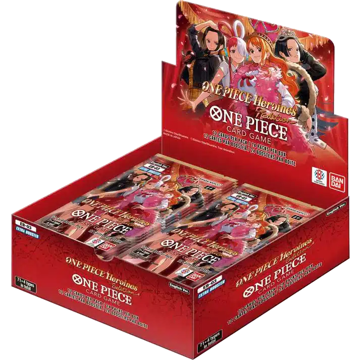 One Piece TCG: Displays 24 Boosters HEROINES EDITION EB03 Extra Booster VF