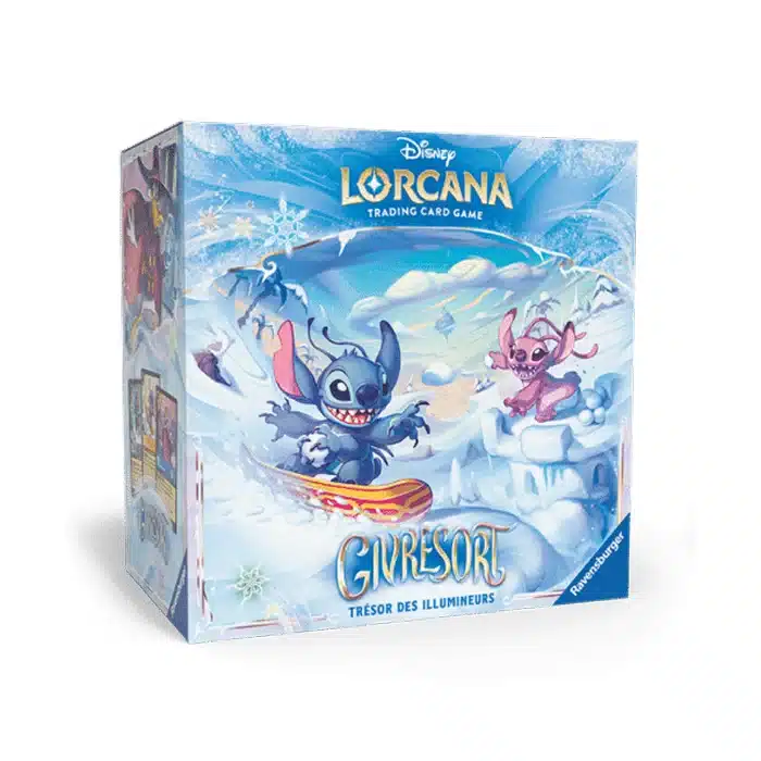 Disney Lorcana : Coffret Trove Chapitre 11 Givresort est un excellent moyen de collectionner ce superbe nouveau chapitre
