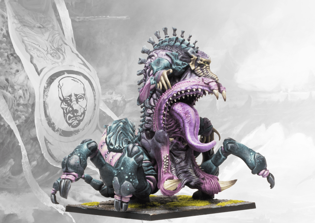 Conquest Spires Consumption Beast (Dual Kit) est la nouvelle boite de Para-bellum qui accompagne la nouvelle vague de precommandes ici pour l'armée des spires