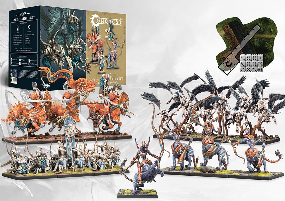 Conquest Spires 2026 Starter Set est le nouveau starter d'armée pour votre armée dans Conquest the Last Argument of kings