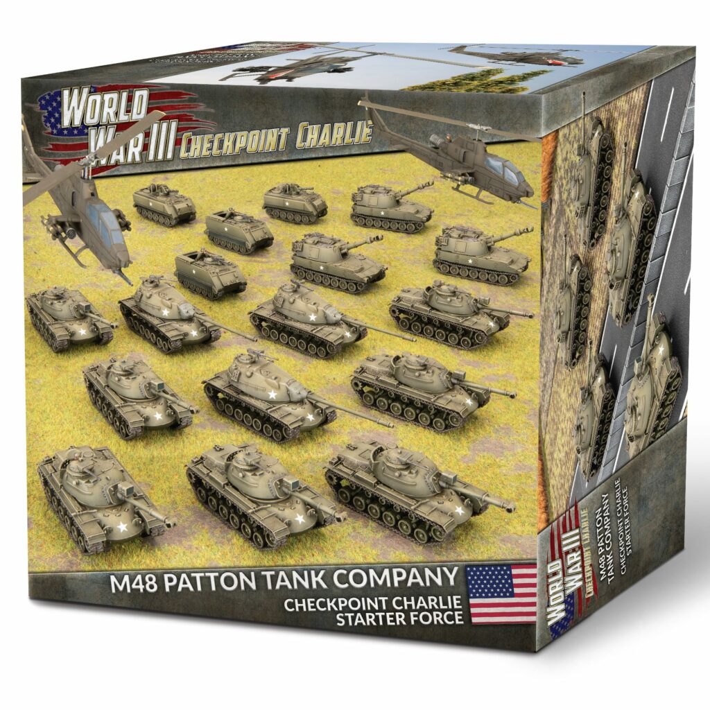 Découvrez le nouveau American M48 Patton Tank Company (TUBX32) , une nouvelle unité americaine pour vos parties de Team Yankee